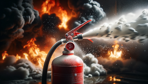 Class B Fire Extinguisher