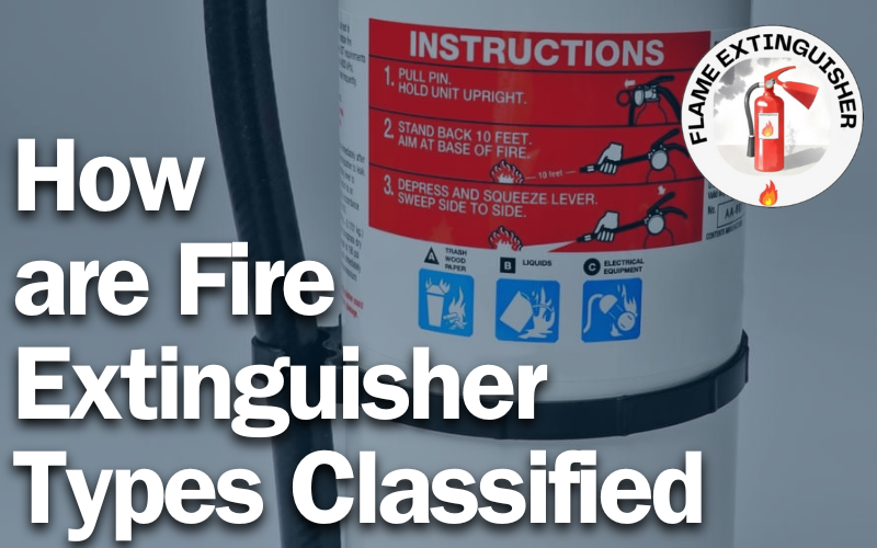 How are Fire Extinguisher Types Classified