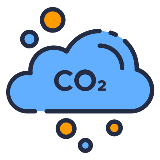 co2 fire extinguisher icon