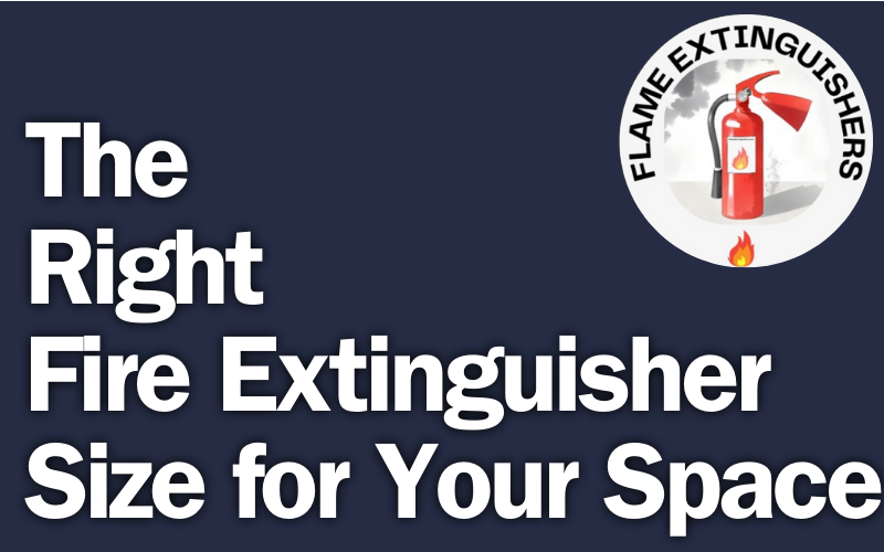 the Right Fire Extinguisher Size for Your Space
